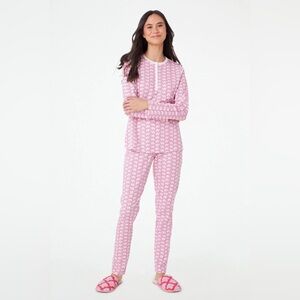 Roller Rabbit Pink Hathi Pj Set